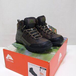 Ozark Trail Meadows Mid Hiking Boots Leather & Mesh Upper Mens Size 7 Waterproof